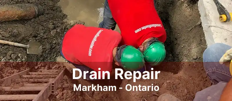 Drain Repair Markham - Ontario